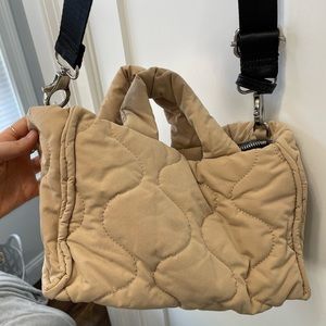 Zara puff shoulder bag